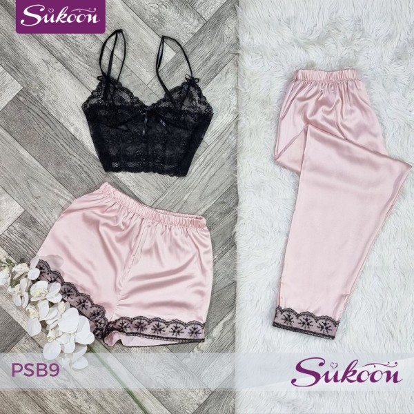 3 قطع… راحة نهارية وأناقة ليلية -PSB9-