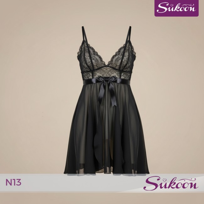 Nuisette dentelle & mousseline | أنوثة تنساب...