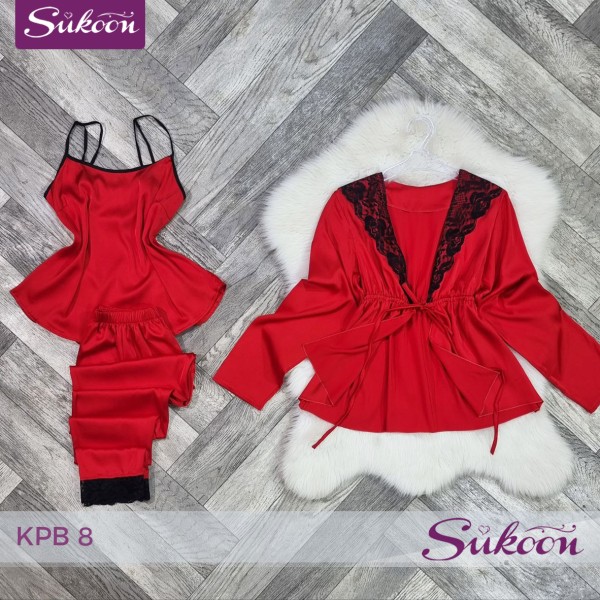 🌺 طقم أنثوي من 3 قطع 🥰 -KPB8-