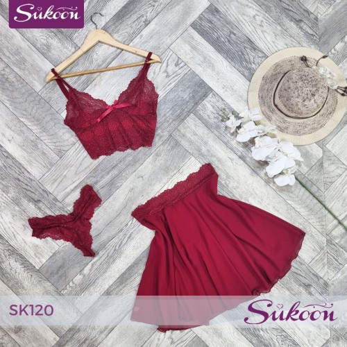 -Douce Tentation” -SK120“ ثلاث قطع لأنوثة لا تُقاوَم