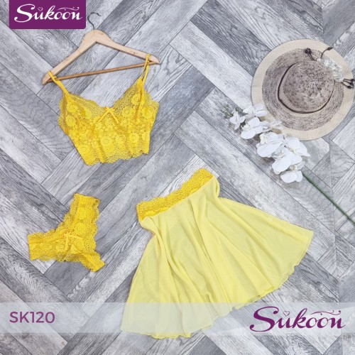 -Douce Tentation” -SK120“ ثلاث قطع لأنوثة لا تُقاوَم