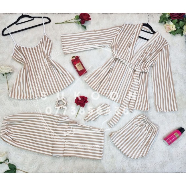ensemble de pyjama 06pcs arrieure pour femme...