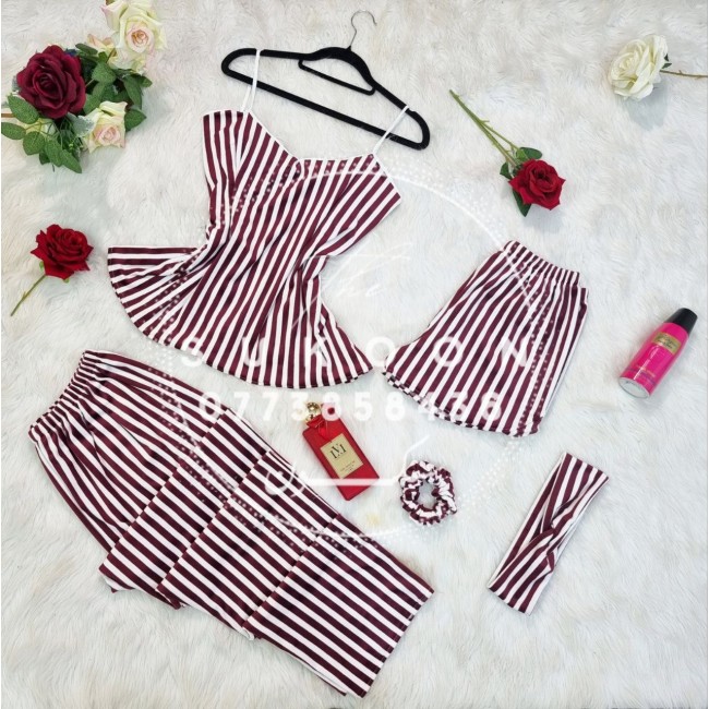 ensemble de pyjama 06pcs arrieure pour femme...