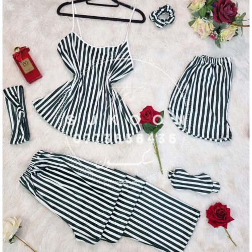 ensemble de pyjama 06pcs arrieure pour femme *EKA6P*