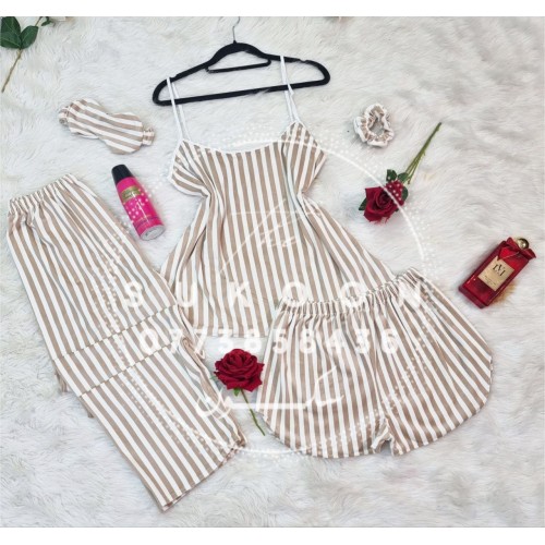 ensemble de pyjama 06pcs arrieure pour femme *EKA6P*