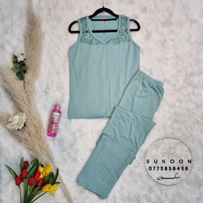 ensemble de pyjama 05 pcs avec kimono dentelle