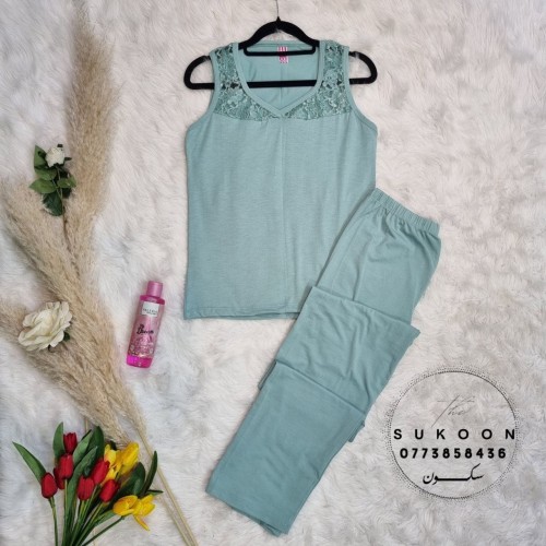 ensemble de pyjama 05 pcs avec kimono dentelle