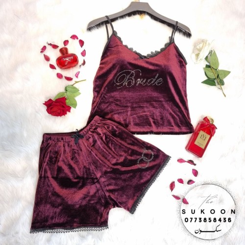 -Ensemble pyjama 2 pièces en katifa-BSV