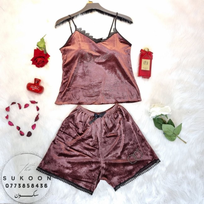 -Ensemble pyjama 2 pièces en katifa-BSV