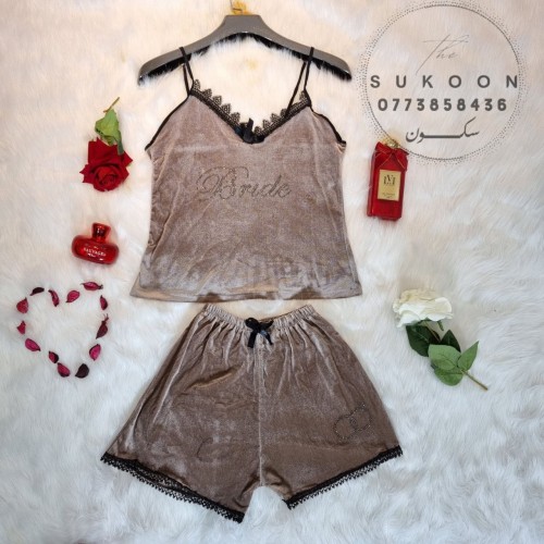 -Ensemble pyjama 2 pièces en katifa-BSV