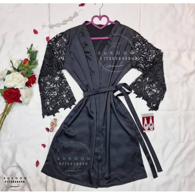 -Pyjamas Gupir et Satin 5pcs -SGU6P