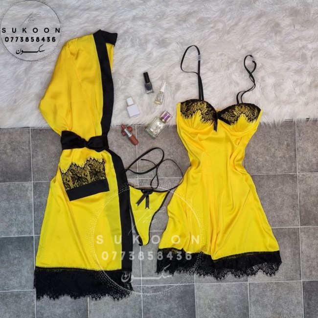 -nuisette jaune 02 pièces -EPJ2P